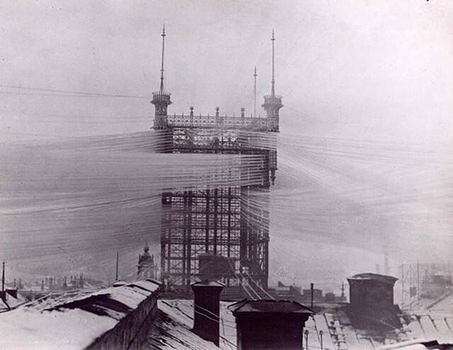 18. Стокгольмская компания Telefontornet, соединяющая 5000 телефонных линий, 1890 год