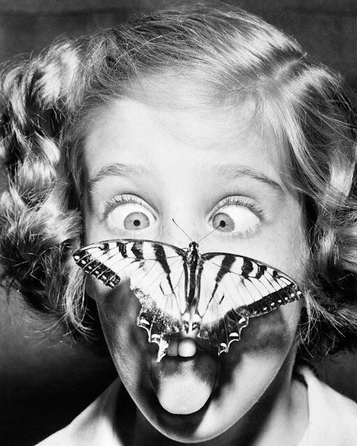 15. Девочка с бабочкой на носу, 1960