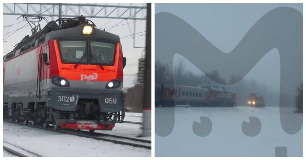 В Ульяновской области два поезда столкнулись лоб в лоб