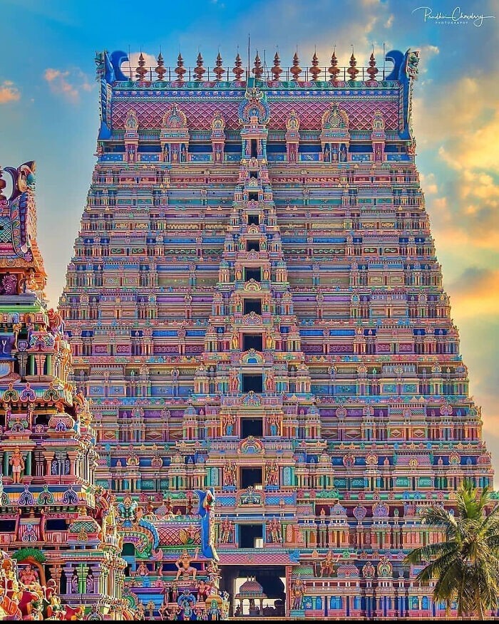 9. Храм Ранганатхи в Шрирангаме, Индия