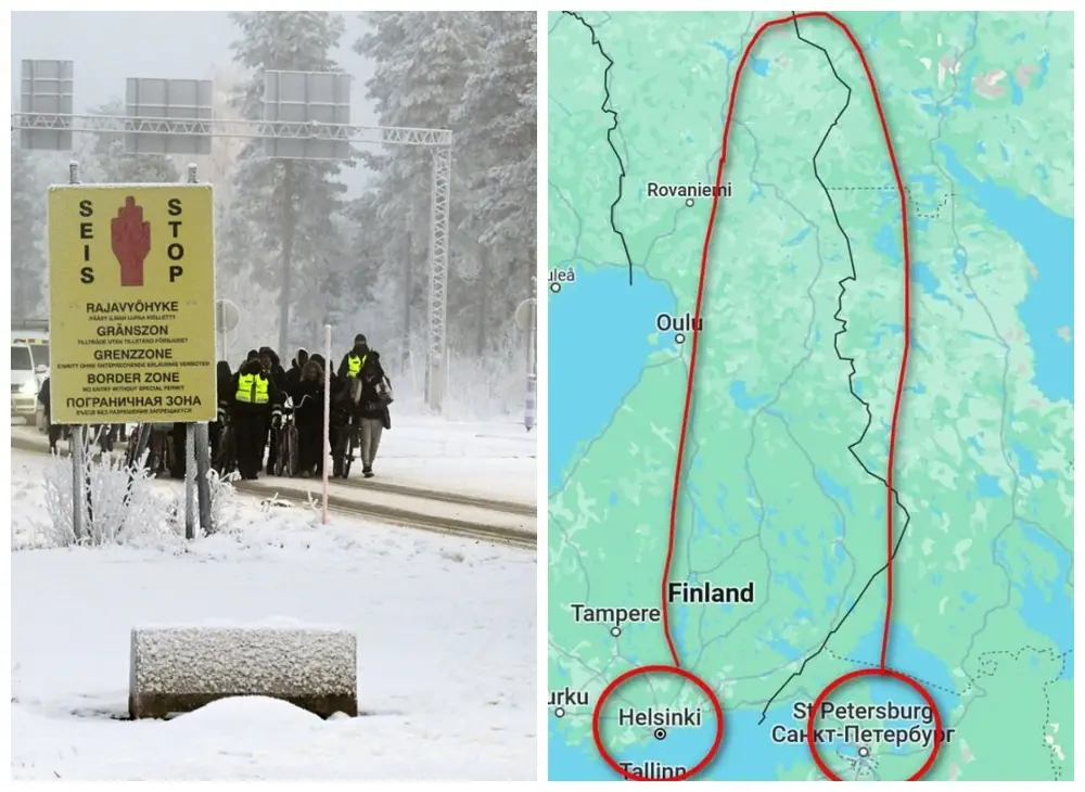 200 мигрантов не смогли попасть в Финляндию и решили остаться в России