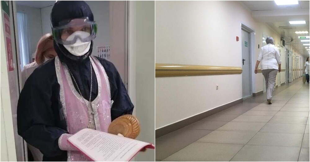 В Калуге в больнице детей с пневмонией причастили "с одной ложки"