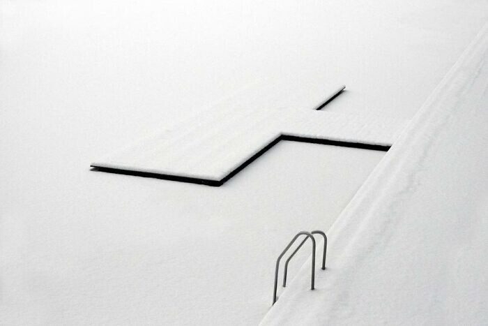 4. Снег на воде, фото Зигфрида Хансена