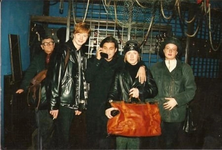 Андрей Григорьев-Апполонов, Отар Кушанашвили и Игорь Сорин, 1990-е годы.
