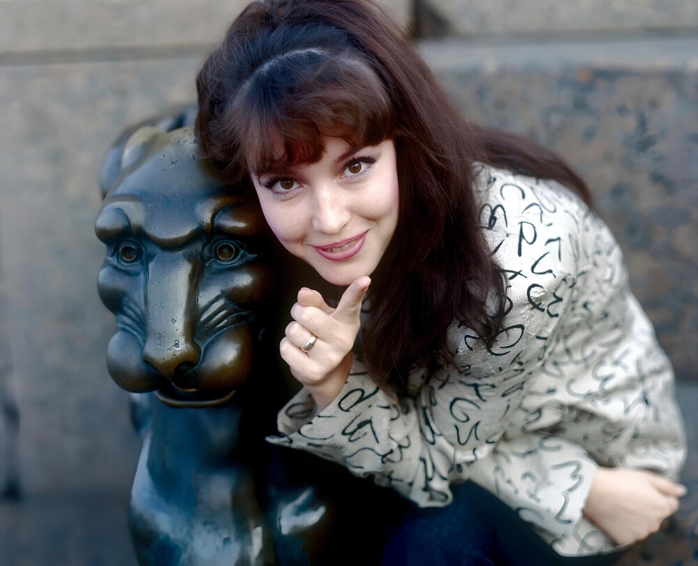 Анна Самохина, 1990-е годы.