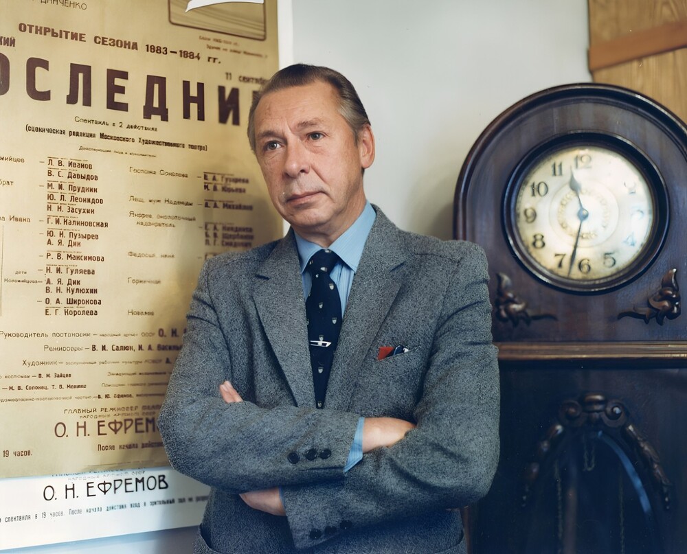 Олег Ефремов, 1983 год.