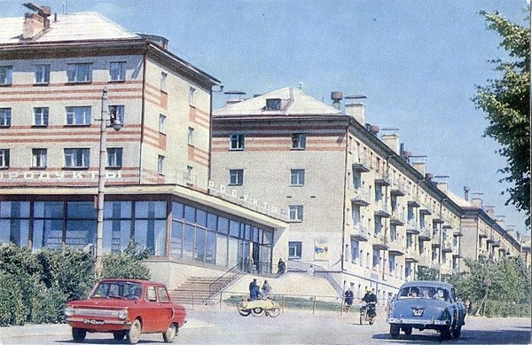 Кольчугино, Владимирская область. Улица Победы, 1974 год.
