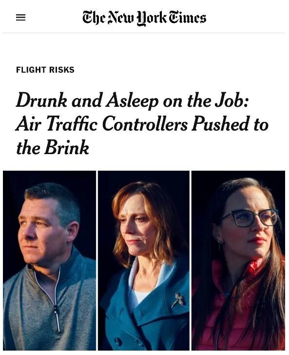 "Пьяные и спящие". В США предрекают рост авиакатастроф из-за авиадиспетчеров, которые не справляются с нагрузкой