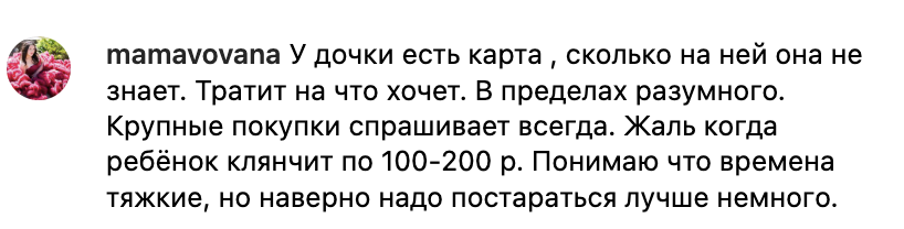 5. Пользователи рассказали, сколько дают карманных денег детям - и у всех по-разному