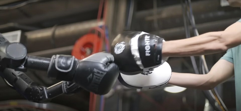 Впечатляет: робота Надю научили боксировать