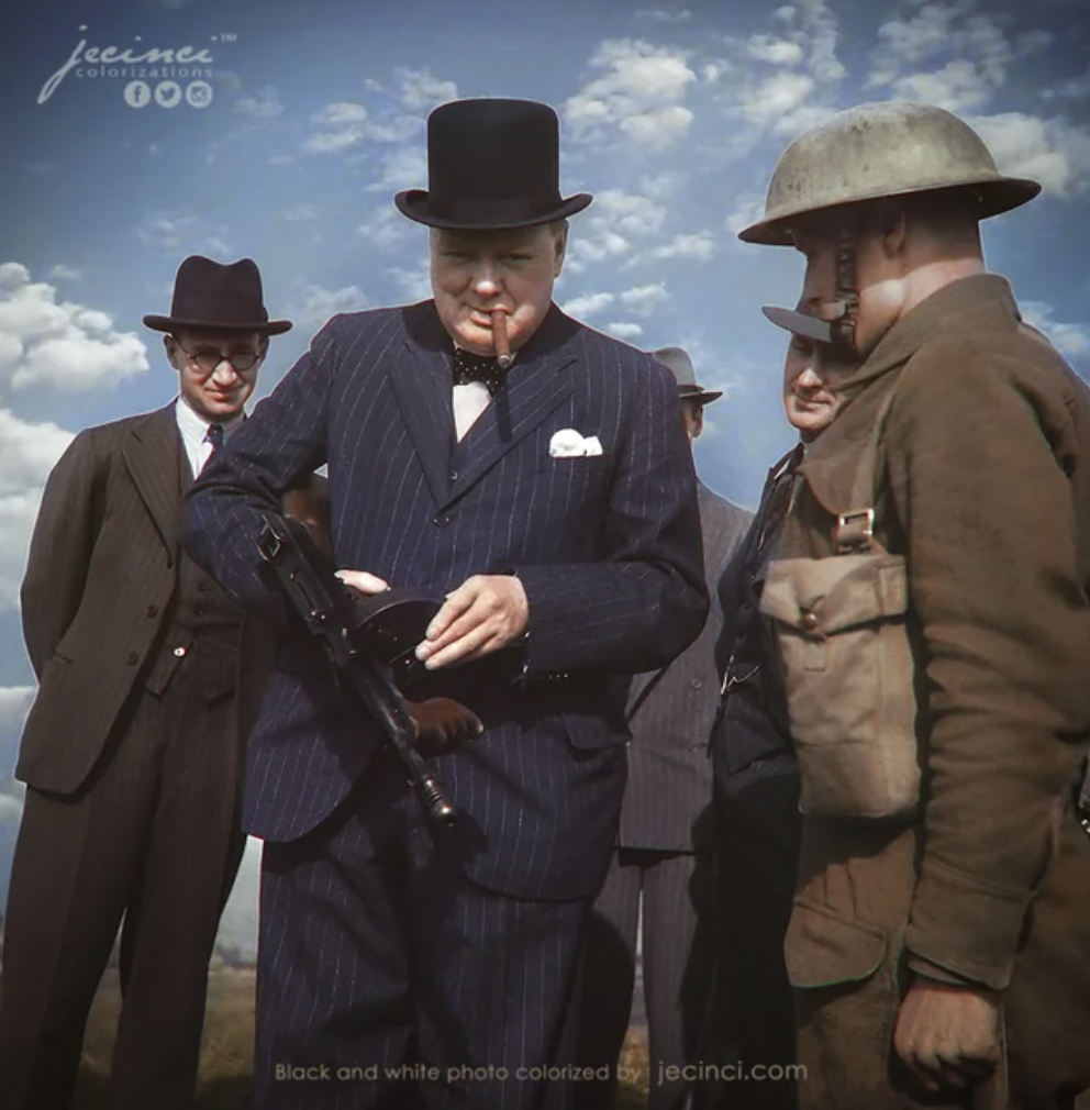 11. Уинстон Черчилль, Хартлпул, Великобритания, 1940 год