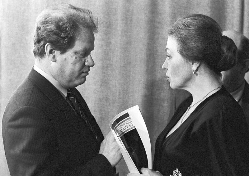 Игорь Денисов и Юлия Белянчикова, 1990 год