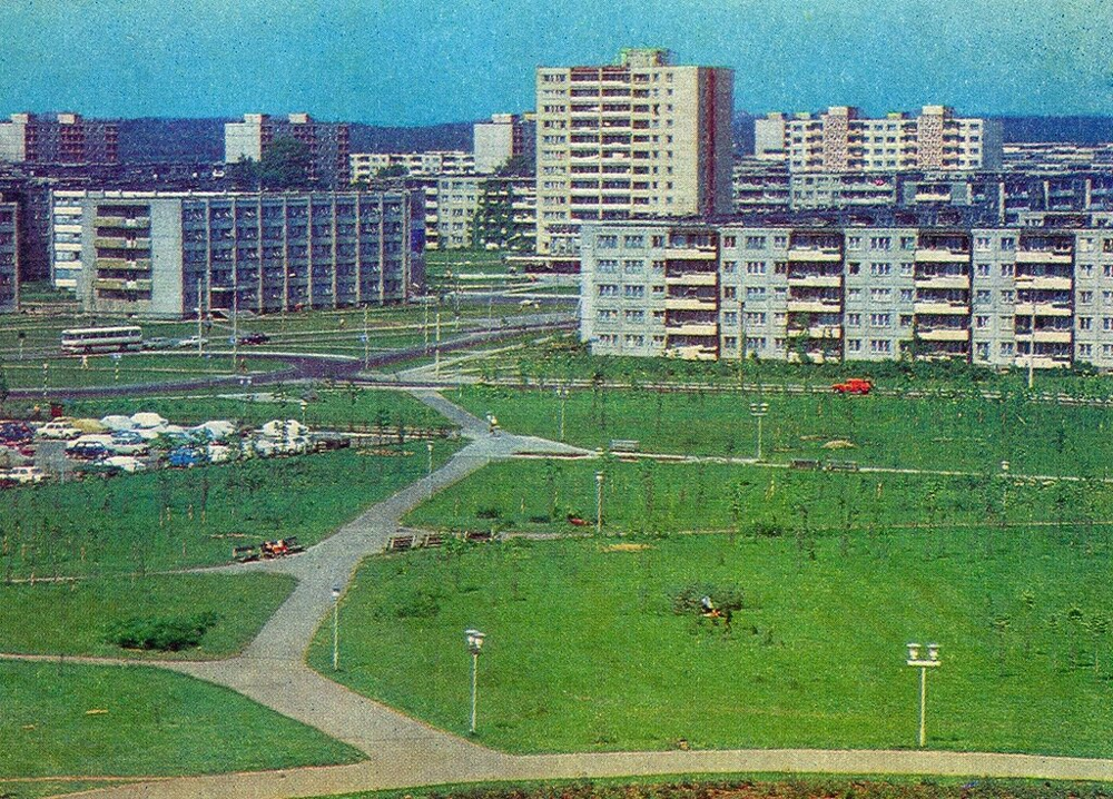 Каунас, Литовская ССР, жилой район Дайнава