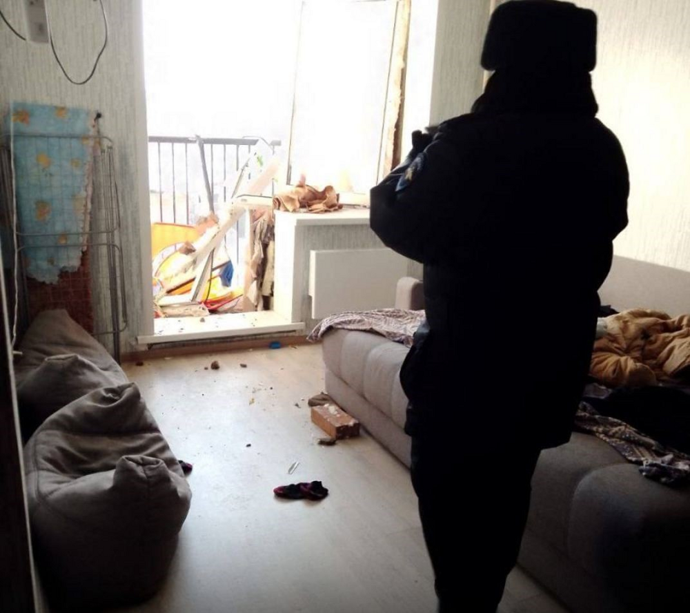 В Красноярском крае мужик закурил в сортире и взорвал квартиру