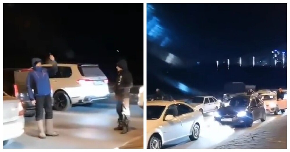 В Самарской области местные жители перекрыли шоссе и потребовали решить проблемы с отоплением: на улице морозы -20 градусов