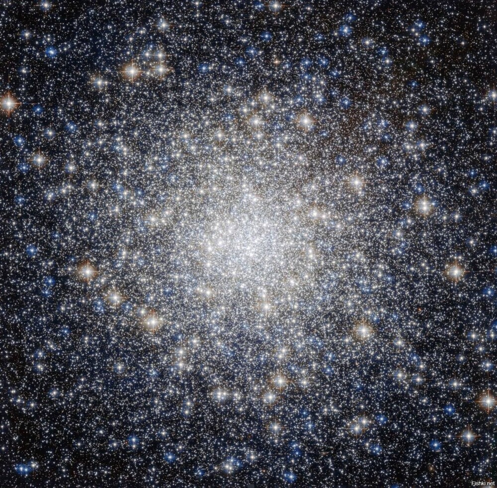 Звездное скопление М 92 оказалось почти ровесником Вселенной