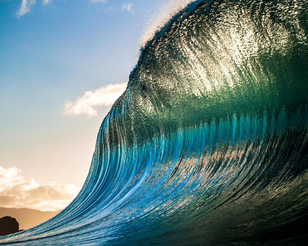 12. Победитель в категории «Океанские виды»: «Волна», Северный берег, Оаху, Гавайи, США © Дэнни Сепковски из Эва-Бич, Гавайи, США