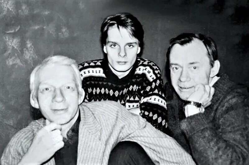 Валерий Носик с братом Владимиром Носиком и сыном Александром.