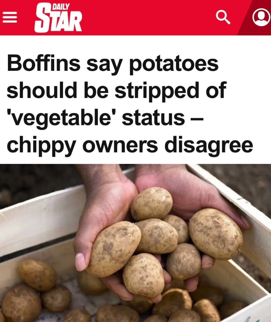 Ученые предлагают пересмотреть статус картофеля как овоща
