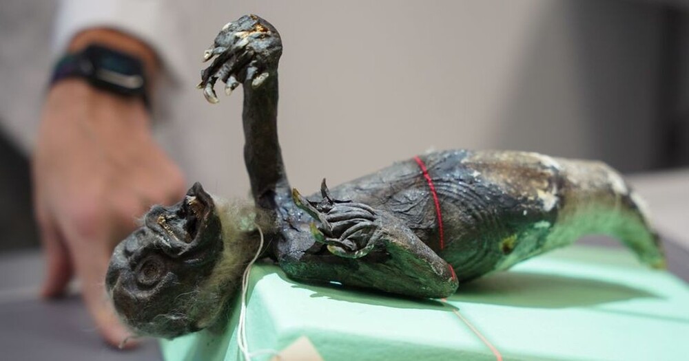 Ученые просканировали мумию японской «русалочки»