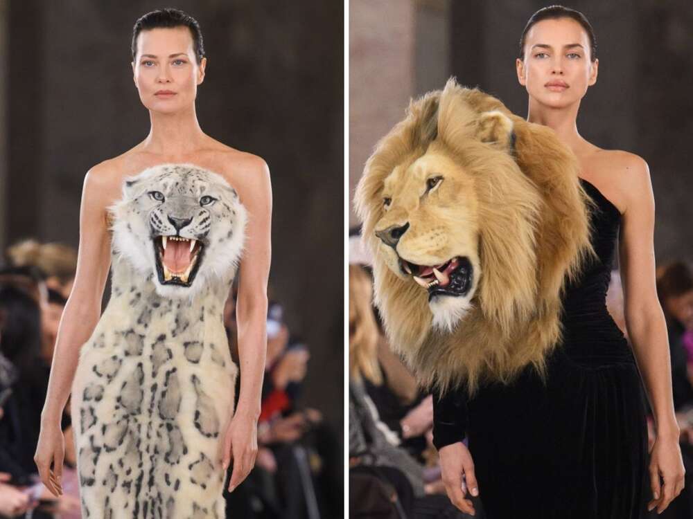 «Животные» платья от Schiaparelli