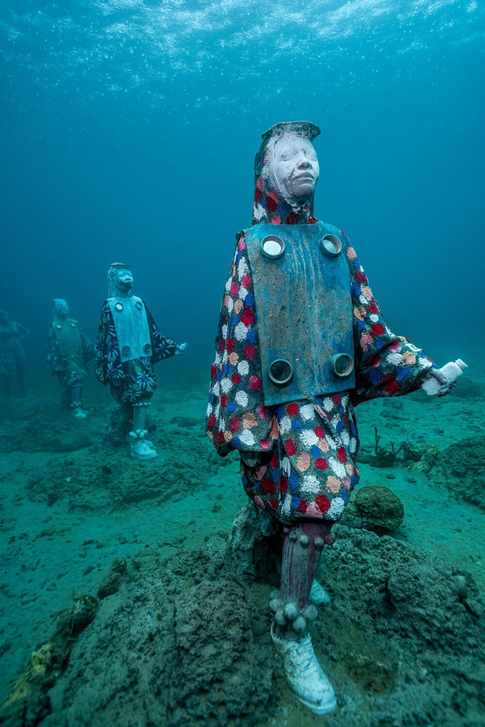 Парк подводных скульптур на Гренаде пополнился новыми объектами