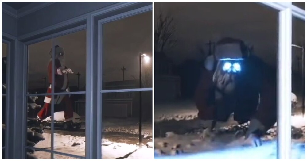 Санта-Клаус из ночного кошмара