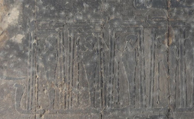 Археологи расчистили древнеегипетскую потолочную роспись с новогодним сюжетом