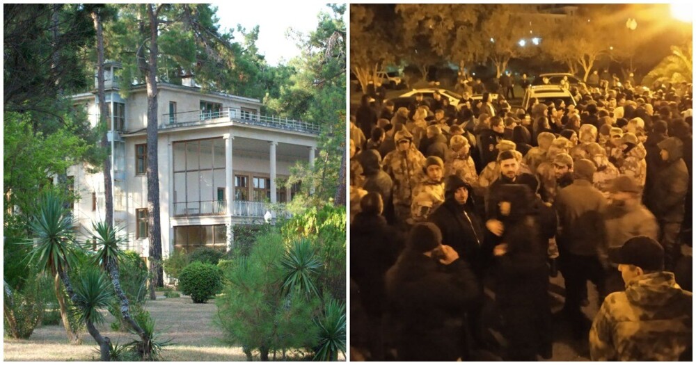 "Дача раздора": в Абхазии оппозиция протестует против передачи России резиденции Хрущёва