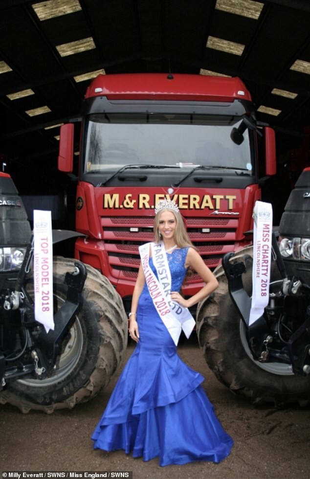 Финалистка конкурса "Мисс Англия" стала дальнобойщицей