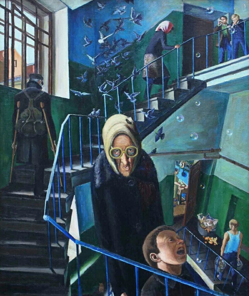 11. Николай Головин - Черная лестница, 1989-1990