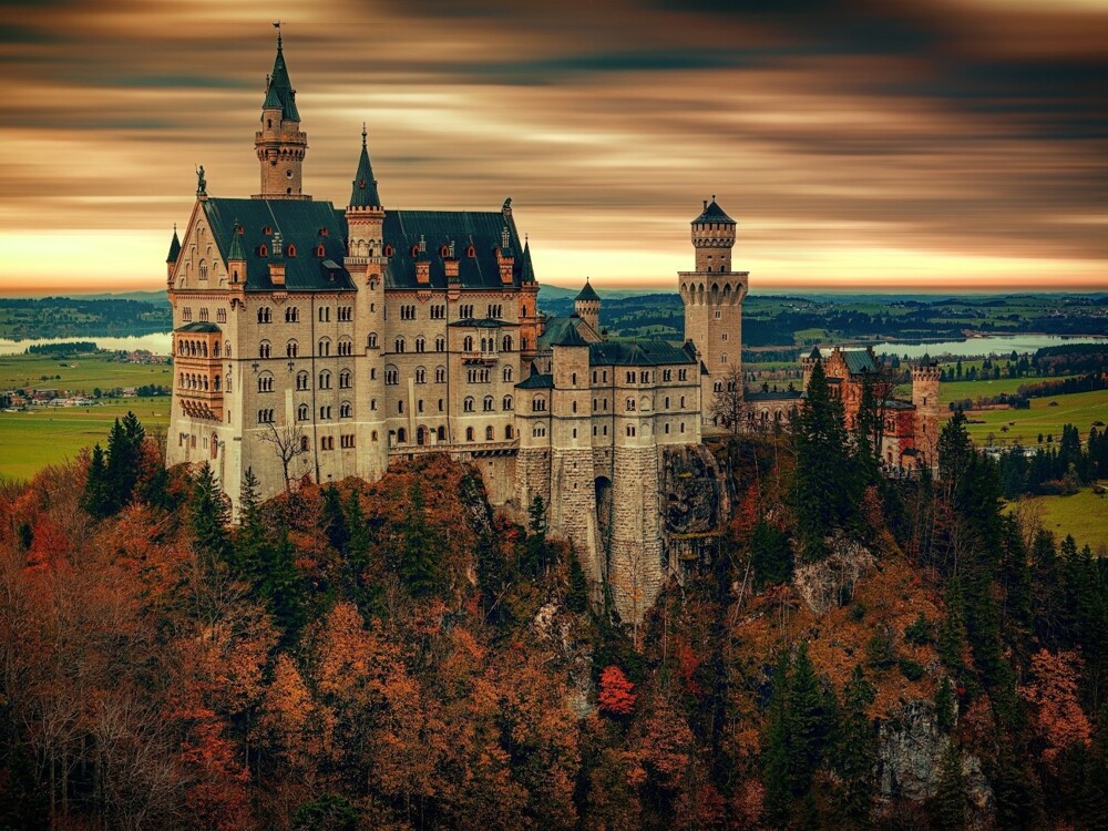 Нойшванштайн — замок, ставший причиной кризиса власти в Баварии