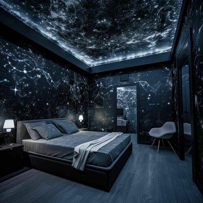 1. Звёздная спальня