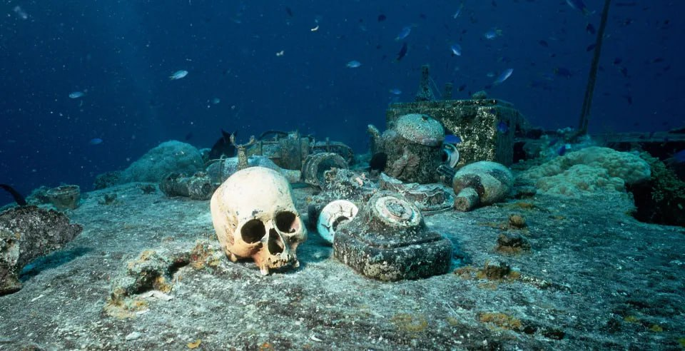 Страшно и завораживающе: самое большое в мире подводное кладбище