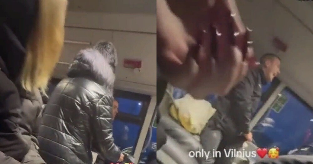 "Тут не Россия!": два парня в автобусе Вильнюса поиздевались над русскоговорящей женщиной
