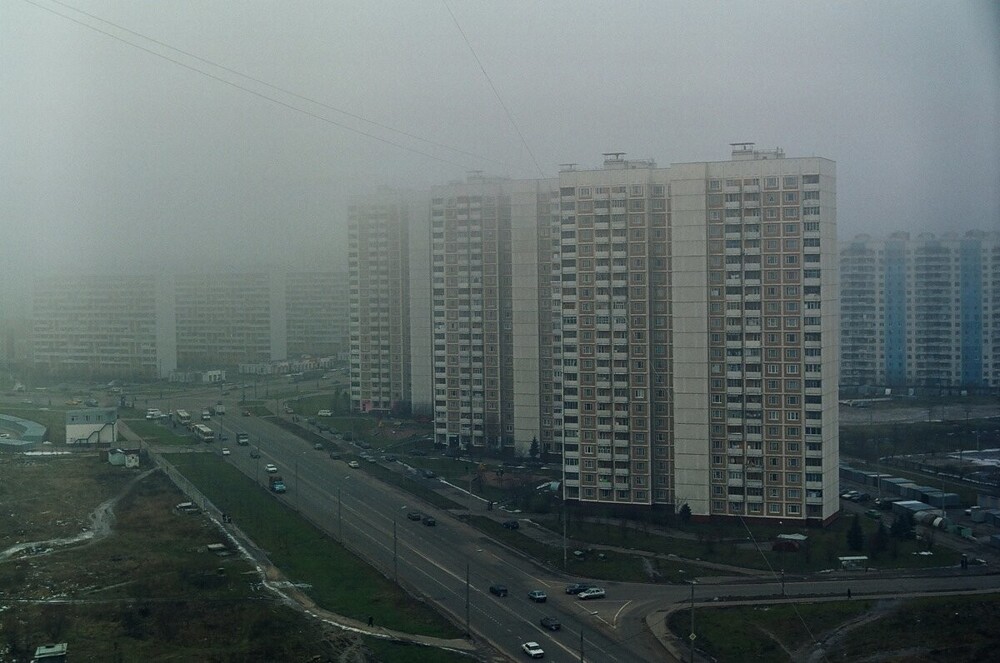 Туманное Ново-Переделкино со стороны Родниковой улицы.