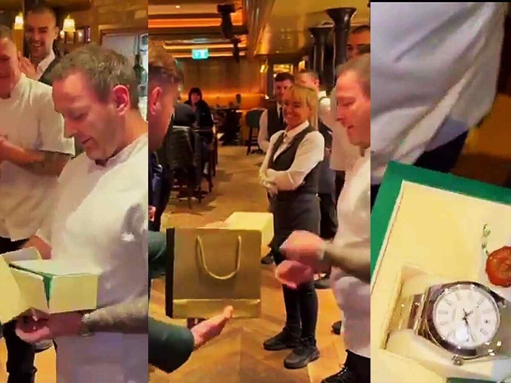 Конор Макгрегор подарил повару часы Rolex, но его обвинили в жадности