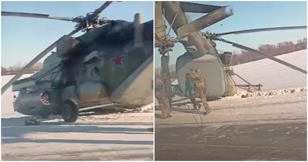 Вертолёт Ми-8 совершил аварийную посадку в Брянской области