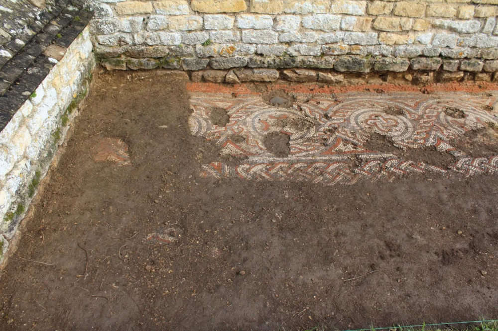 В Британии впервые обнаружена мозаика V века