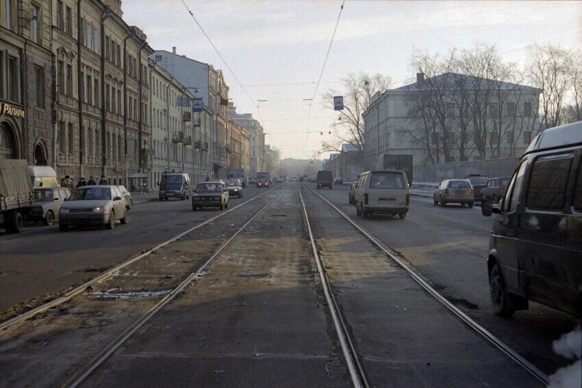 А такой в те годы была Звенигородская улица. 