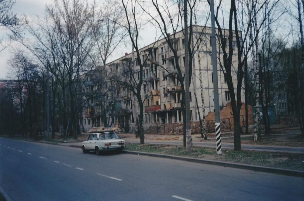 На Новочерёмушкинской улице расселяют и готовят к сносу хрущёвки. На фото - бывший дом 57 корпус 1.