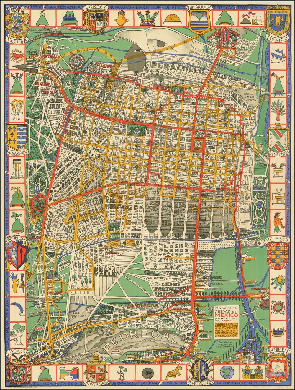 5. Карта Мехико (1932)