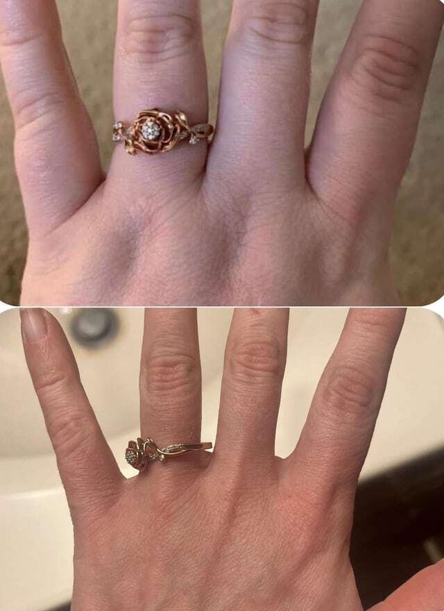 Пальчики одной и той же женщины