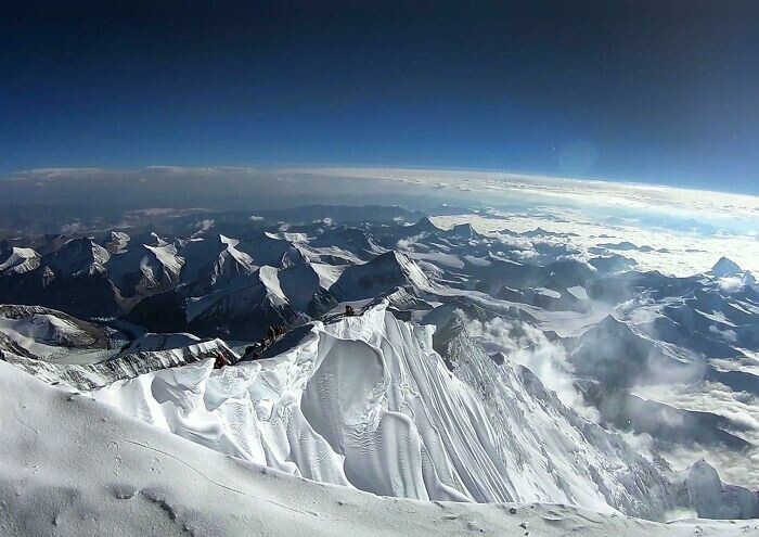 15. Вид с вершины мира, гора Эверест