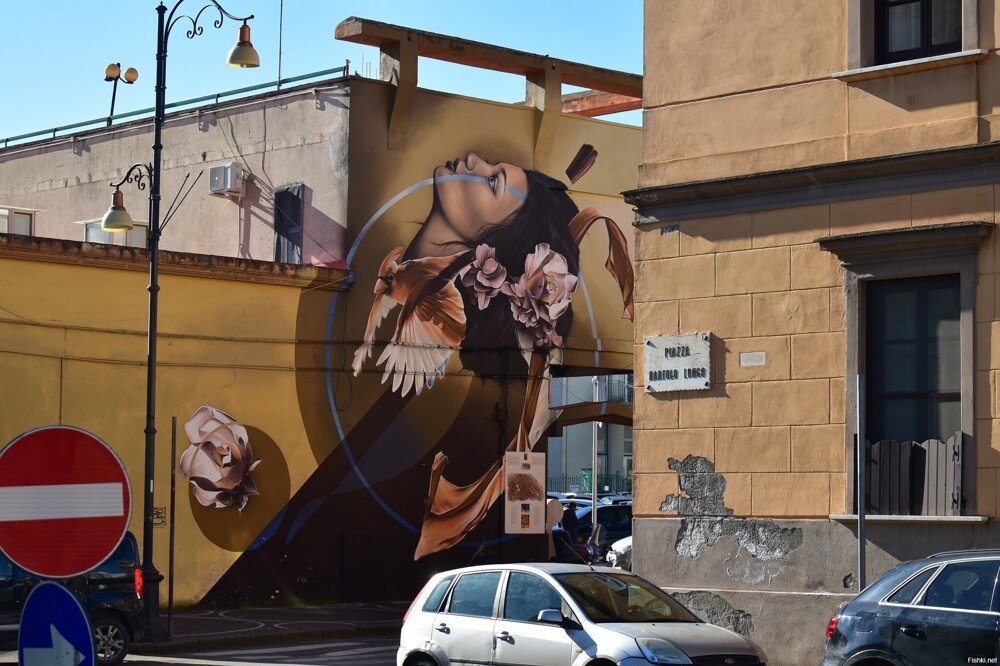 Уличное искусство Италии