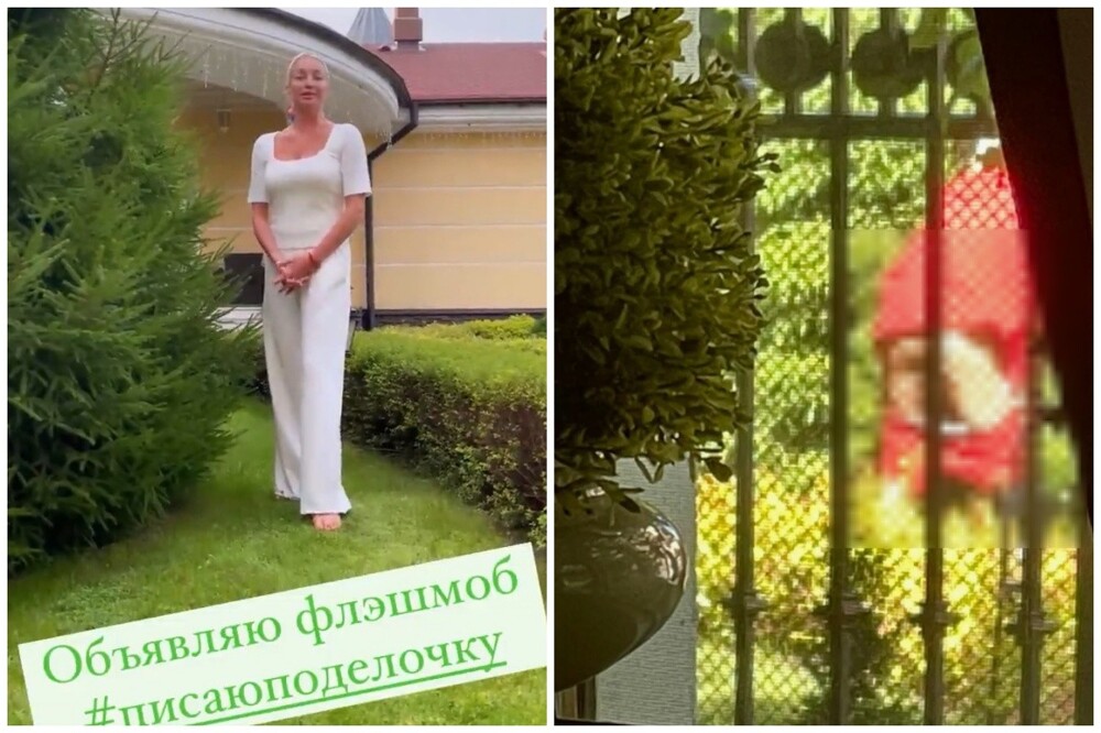 Волочкова заплатит штраф своим соседям, которые видели, как балерина справляет нужду под ёлкой