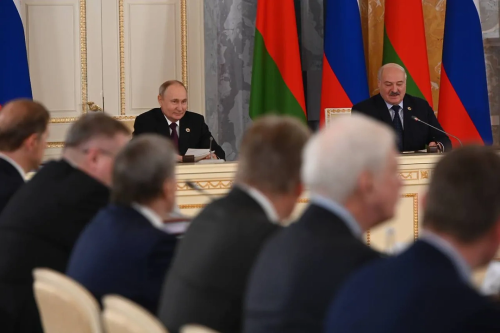 Раскрыто меню обеда Путина и Лукашенко