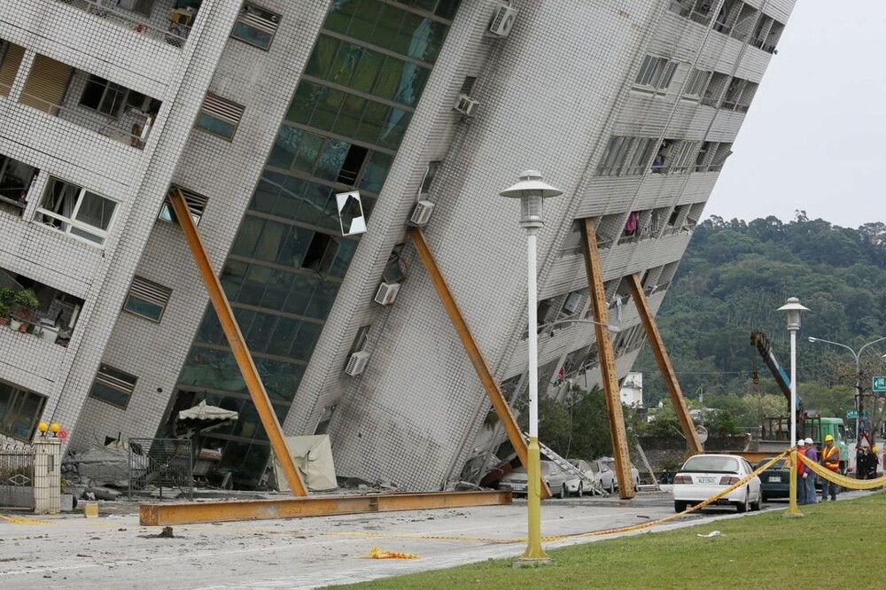 10. Землетрясение на Тайване