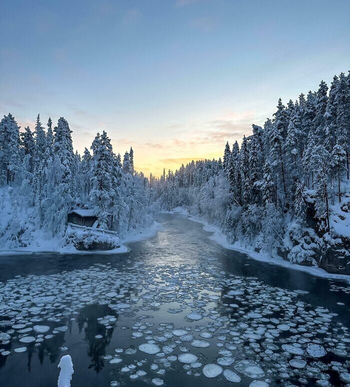 9. Национальный парк Оуланка, Финляндия (-23°C)