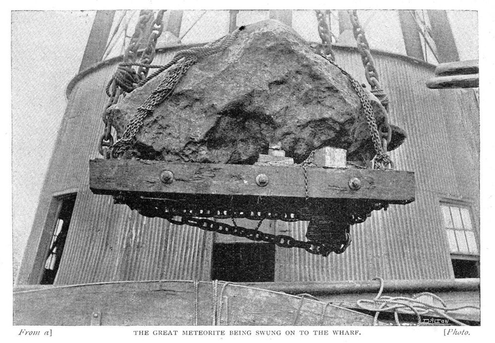 Кража 3 гигантских метеоритов и 6 загубленных эскимосов